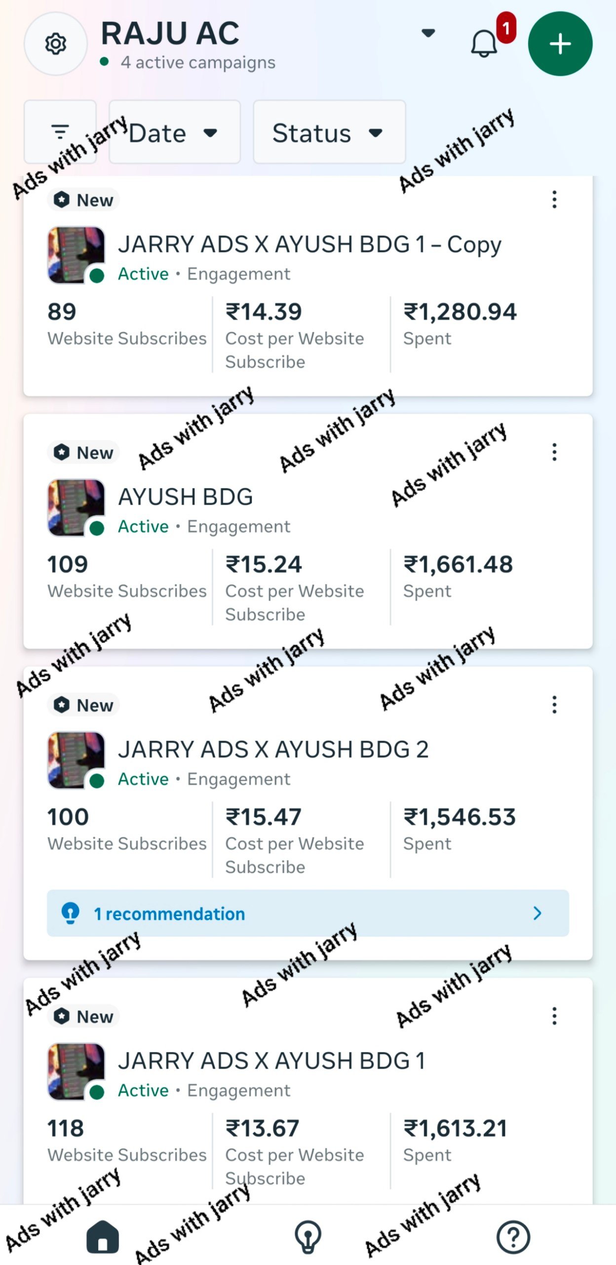 Meta Ads Result 1